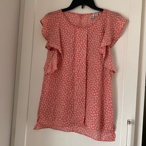 Elle pink blouse